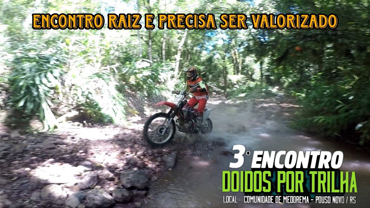 1° Parte Largada 3° Encontro de Trilheiros Doidos Por Trilha em Pouso Novo 
