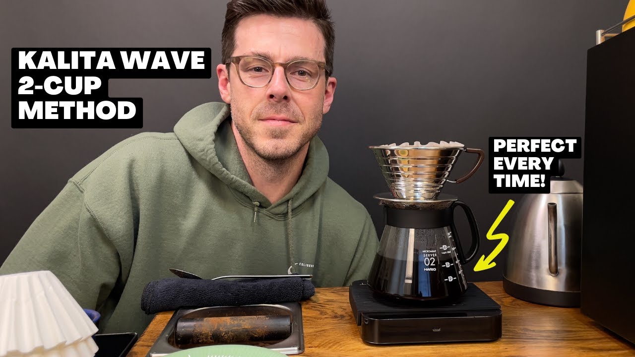 Kalita Wave Pour Over Coffee (2 Cup Method)