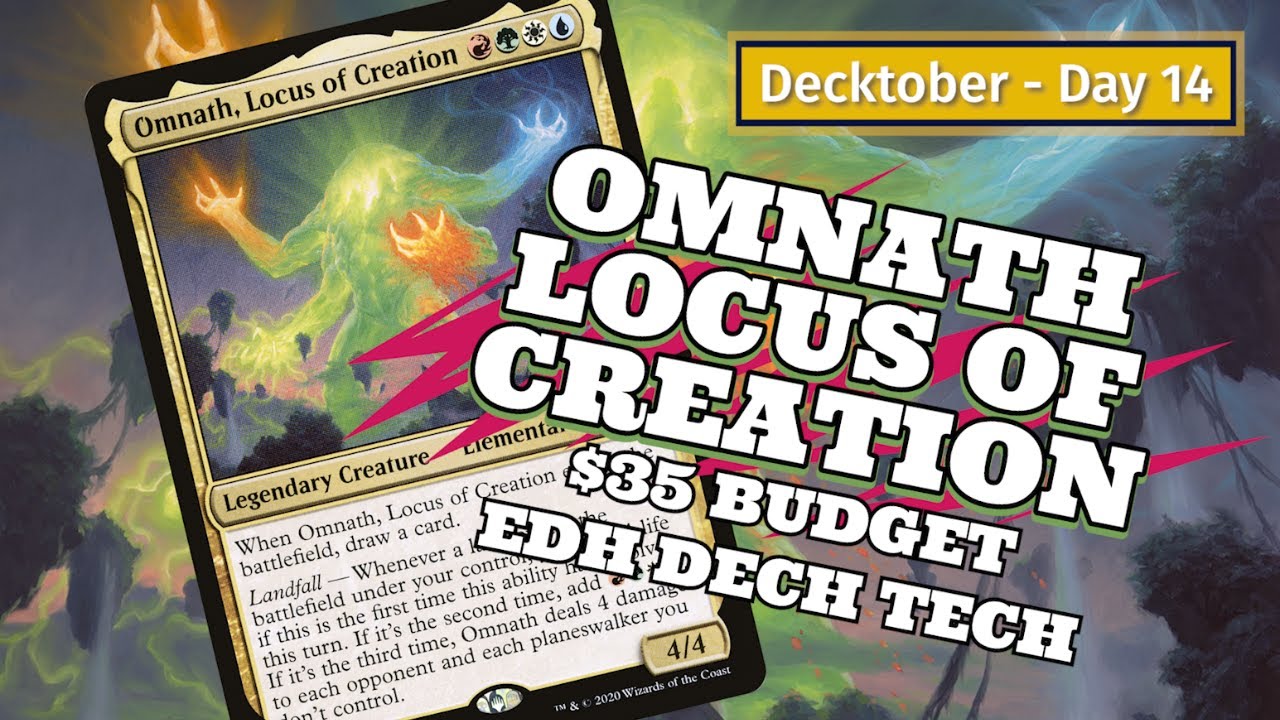 Omnath, Locus of Creation $35 BUDGET Deck Tech! | DECKTOBER | MTG EDH | Magic The Gathering
