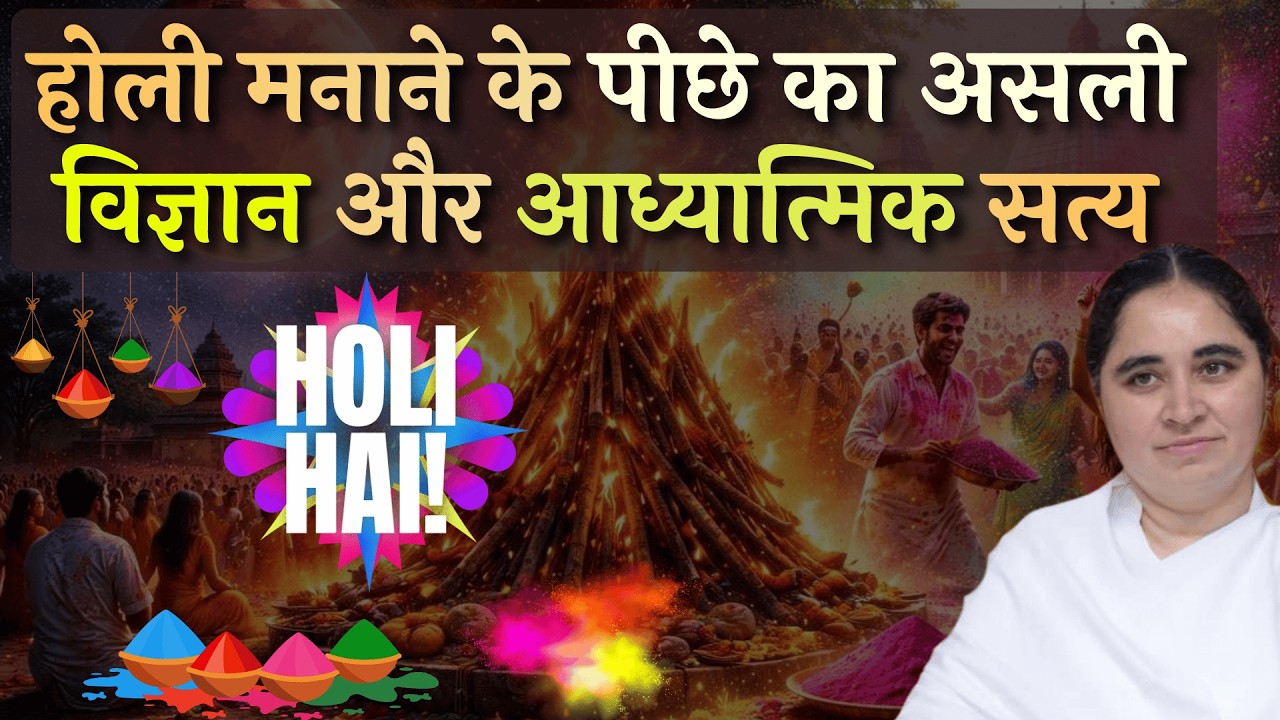 क्या है होलिका दहन का वास्तविक रहस्य ? आध्यात्मिक विश्लेषण | BK Aditi | Holi Special | GWS  @BKAditi