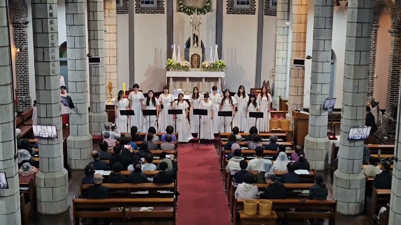 아무것도 너를 /글 대 데레사 곡 김충희 호세아 수녀  / 대 데레사의 기도 ‘인내’ 노래: 감곡 매괴성당 에스뜨레야 Piano 방휘