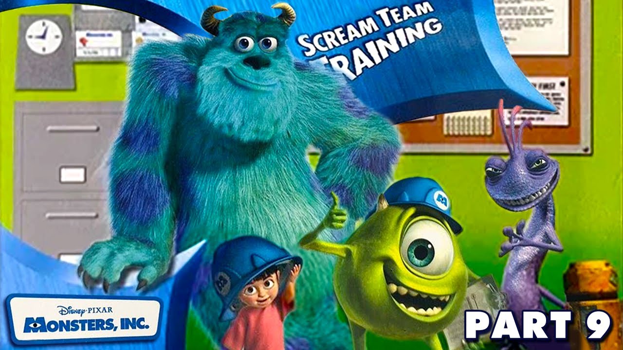 Disney Pixar's Monsters, Inc. Scream Team Training (PC) - Part 9 Gameplay | Door Vault