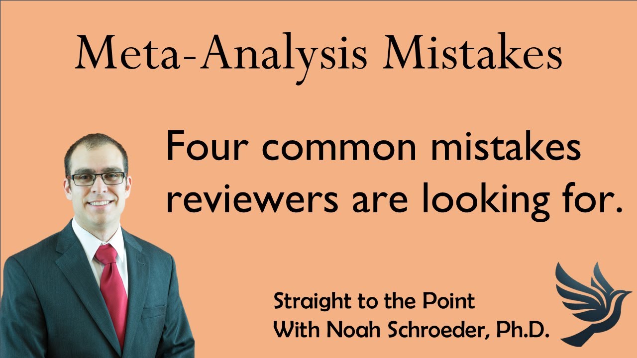 These meta-analysis mistakes are unacceptable in 2025