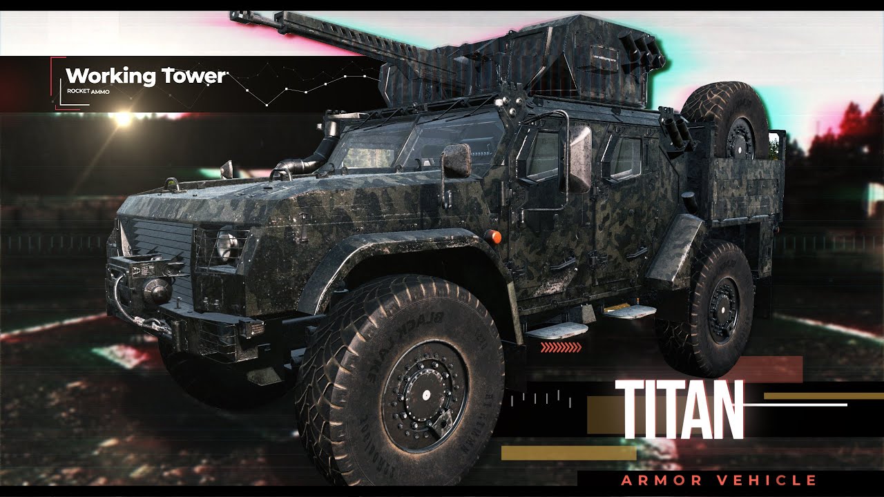 Titan Armor Vehicle for Dayz