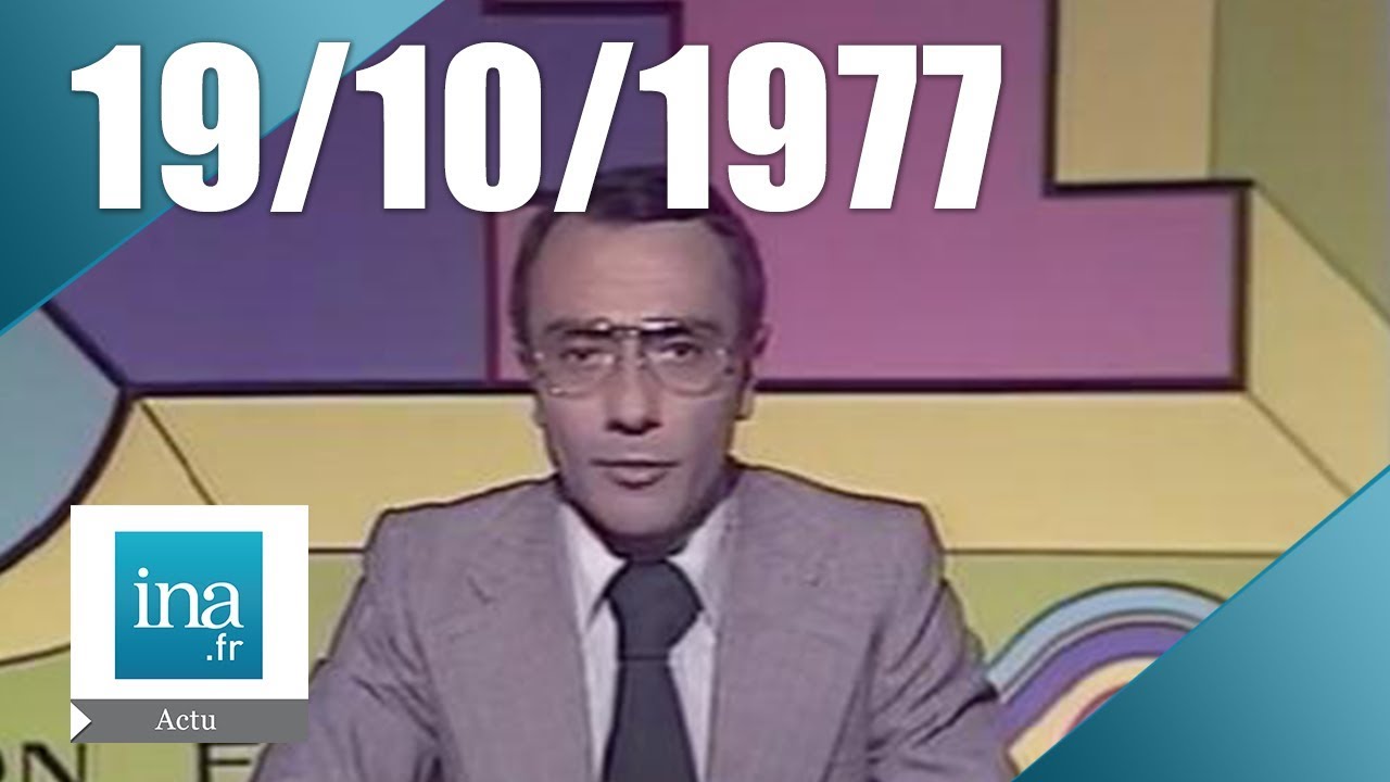 13h TF1 du 19 octobre 1977 - 1er vol de Concorde vers New-York | Archive INA