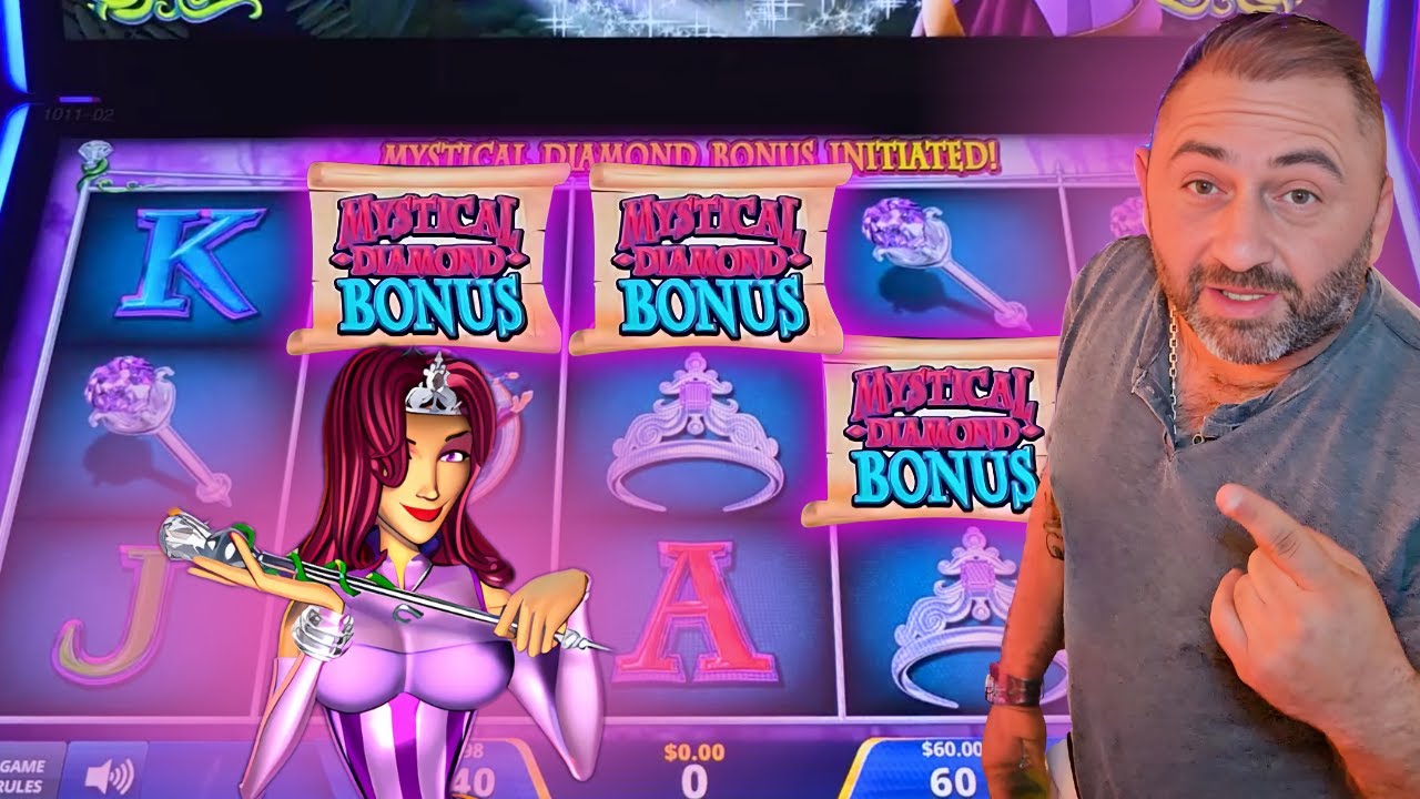 DIAMOND QUEEN BONUS JACKPOT! My sugar momma comes through! 🤮