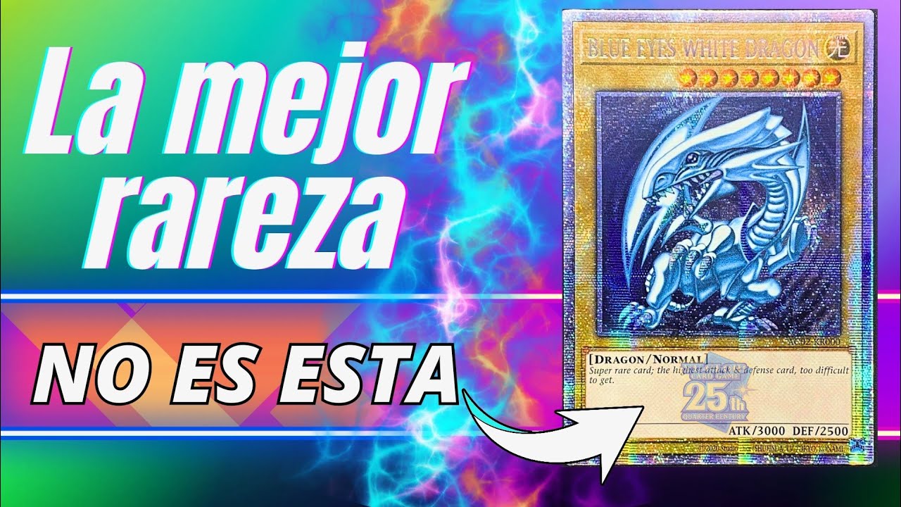 🤔 ¿Cuál es la MEJOR rareza de las cartas de Yu-Gi-Oh? Haciendo upgrade de rareza al deck Blue Eyes