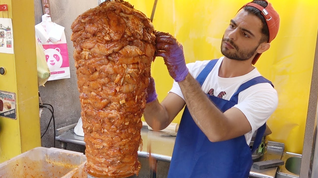 Turkish Chicken Shawarma巨無霸沙威瑪 - Taiwanese Street Food
