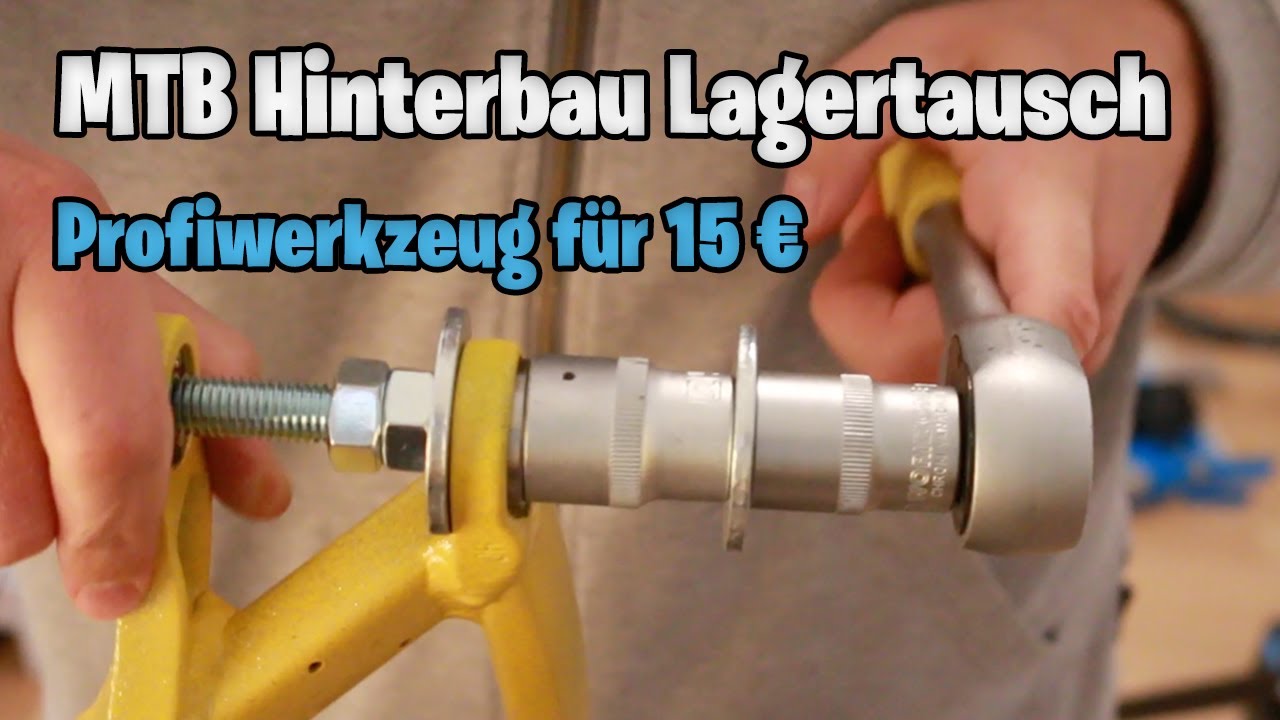 (fast) Profiwerkzeug fürs MTB für 15€ // MTB Hinterbau Lagertausch