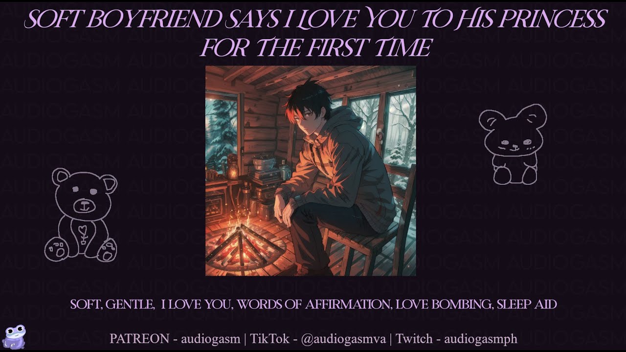 Soft Boyfriend Says I Love You To His Princess For The First Time - Comfort audio - ❄️