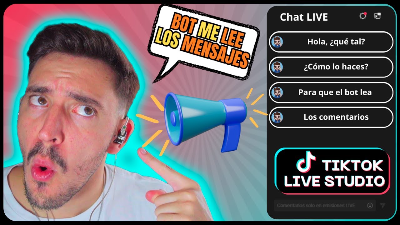 TUTORIAL de COMO configurar CHAT de VOZ en TIKTOK LIVE STUDIO - Tikfinity
