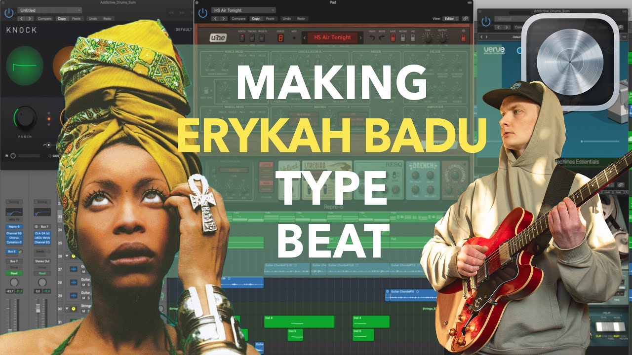 How To Make Erykah Badu Type Beat From Scratch