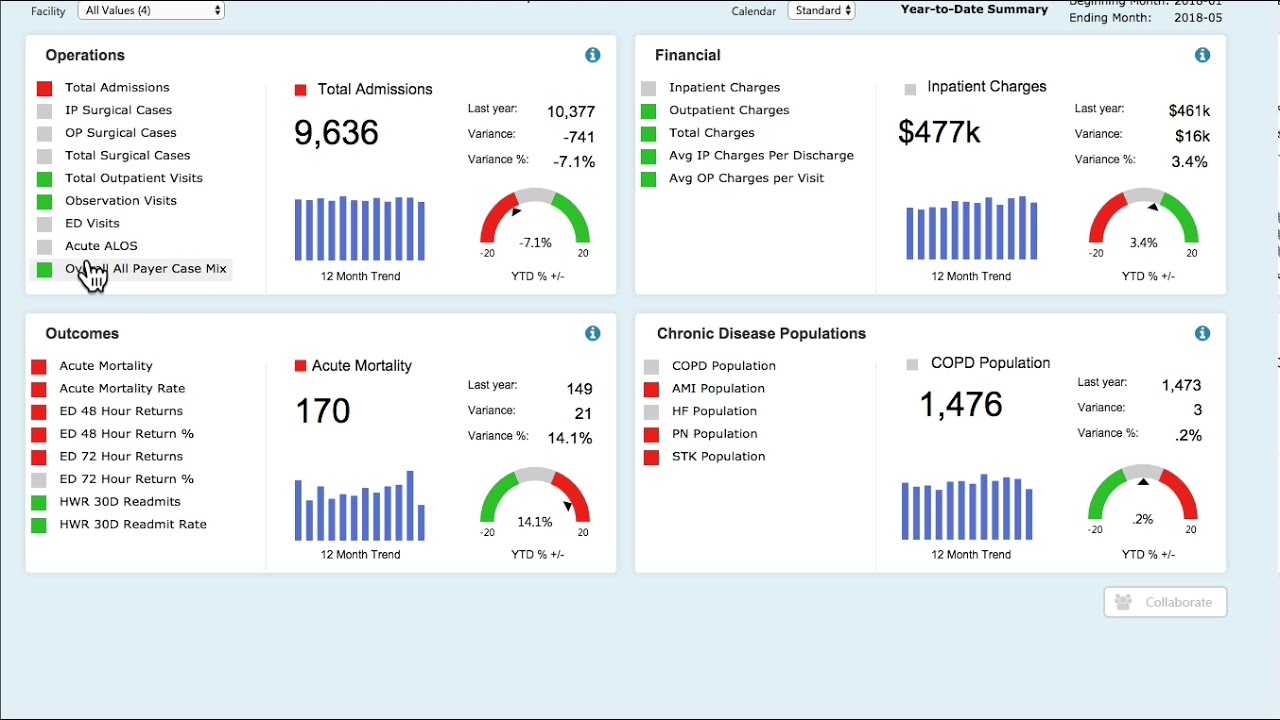 Dimensional Insight Healthcare -1 Minute Demo
