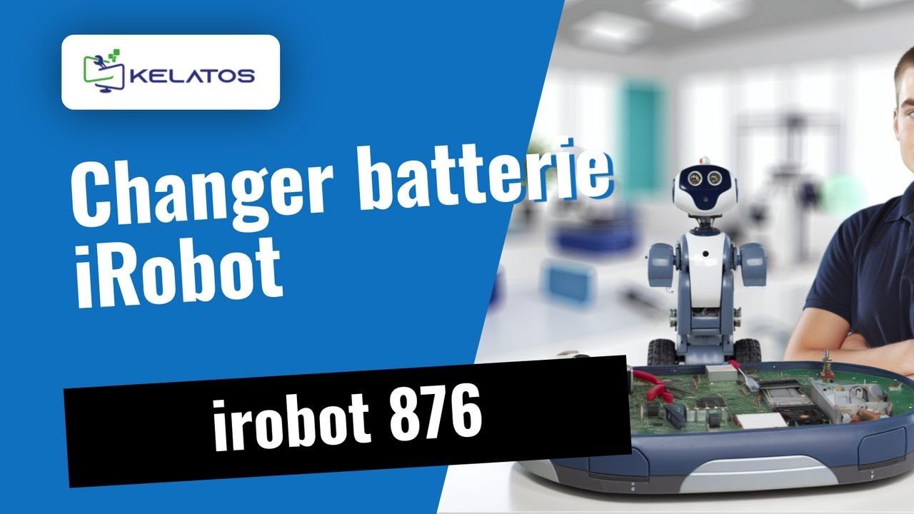Votre robot aspirateur iRobot 876 ne fonctionne plus ? 🔋 Changement de batterie
