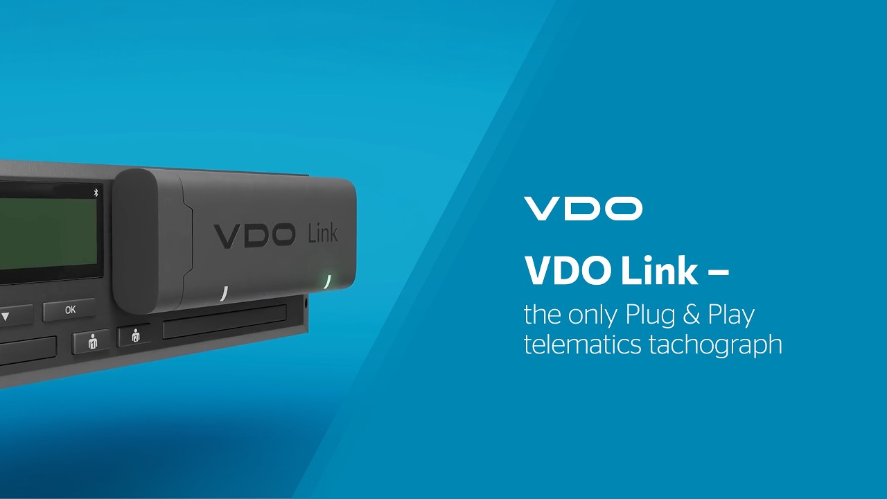 VDO Link &ndash; the only Plug & Play telematics tachograph
