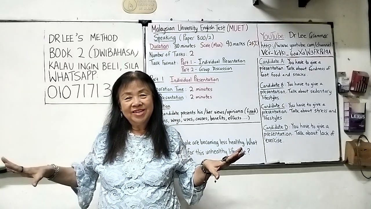 MUET Speaking TestPaper 800/2