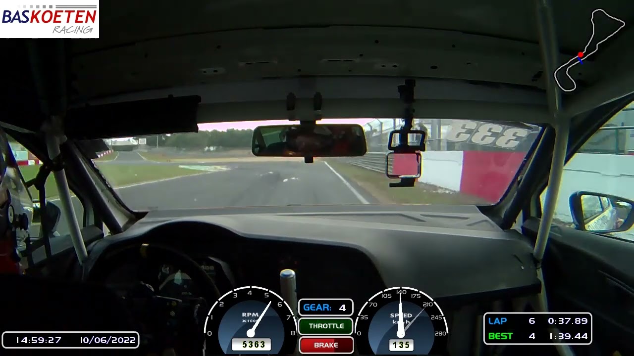 Onboard lap Laurens de Wit Cupra TCR DSG Zolder Qualify Supercar Challenge