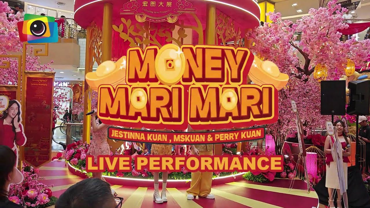 【Money Mari Mari】#Jestinna Kuan, #Mskuan & #Perry Kuan Live Performance | 2026 CNY Tour #kuanfamily