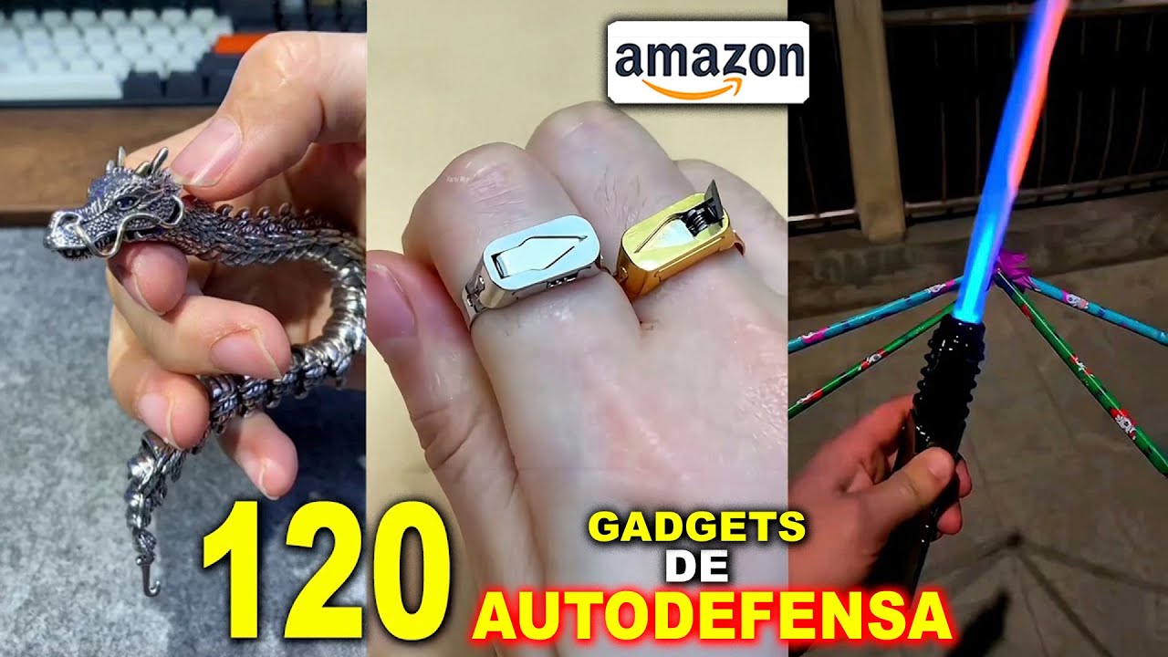 120 GADGETS DE AUTODEFENSA LEGALES MÁS GENIALES DE 2024 EN AMAZON