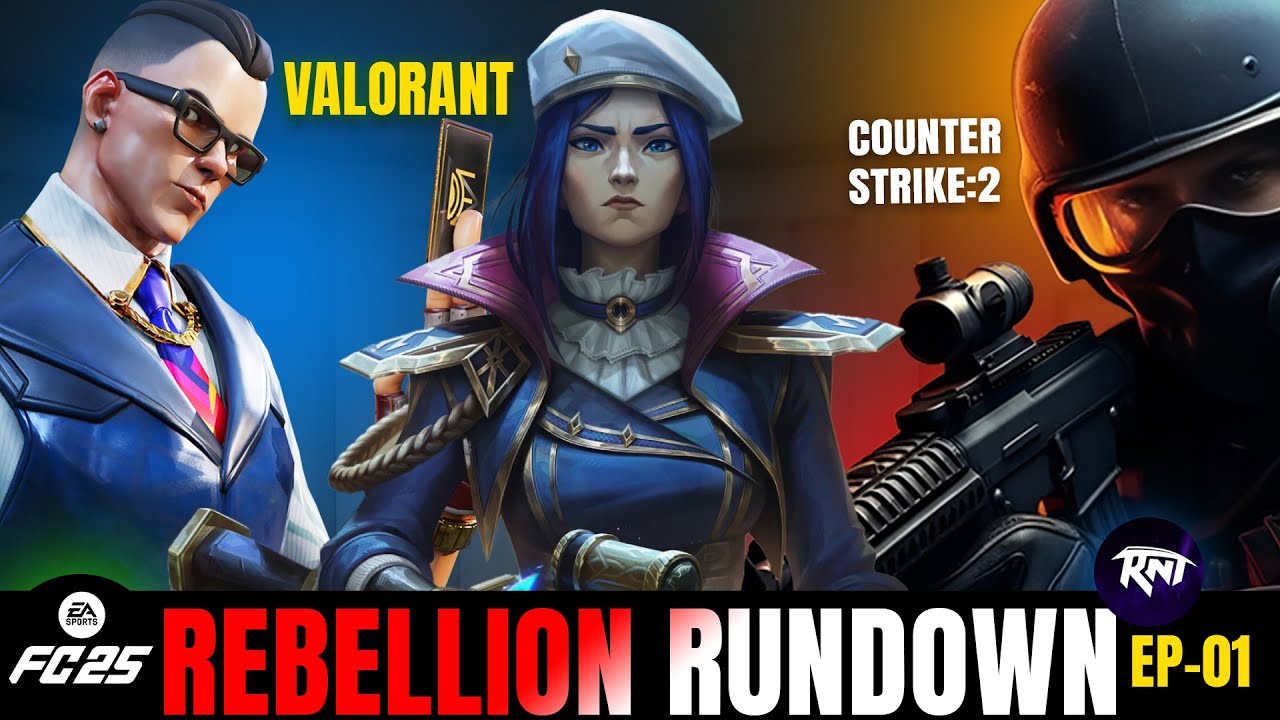 CS2, VALORANT & LoL &ndash; Game-Changing Esports News! | Rebellion Run-Down | Ep-1 | Rebellion eSports