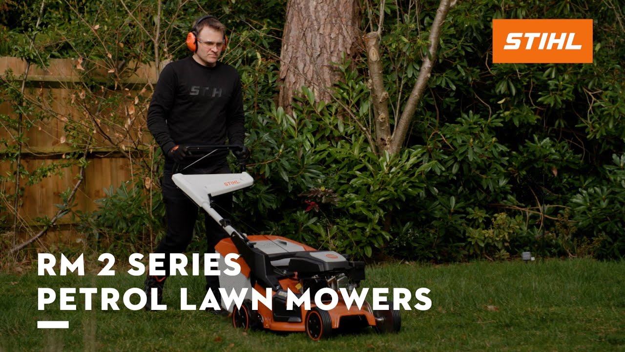 Газонокосилки STIHL RM 248 и бензиновые газонокосилки STIHL RM 253 T | Бензиновые газонокосилки S...