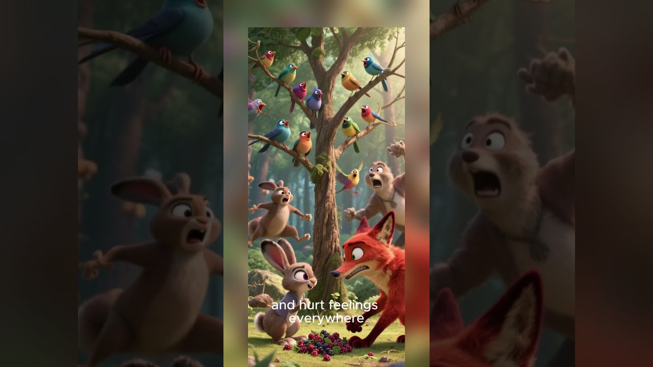The Squirrel Who Could Talk to Everyone 🐿️ 🌰˙✧˖°🐿️ ༘ ⋆｡˚🐦🐇🐭🐆🐺🐮🐝