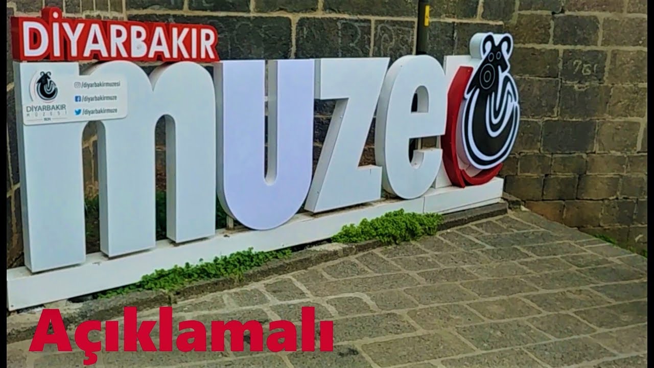 Diyarbakır Arkeoloji Müzesi Hakkında Bilgi ve Bölümleri Full Çekim