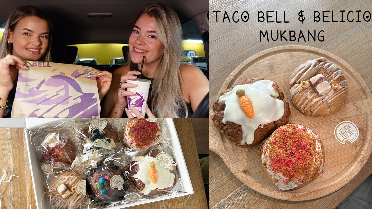 TACOBELL X BELICIO MUKBANG | NEDERLANDS | NADINE AMBER