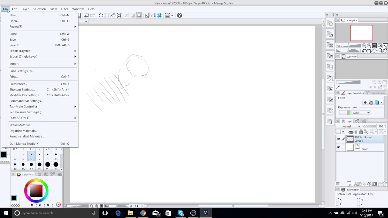Manga Studio 5 Brush Lag Fix (Mainly for Windows Users)