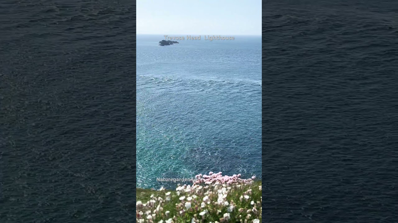 Trevose Head -stunning view😍 #relaxingmusic#naturetranquility#coastalwalks