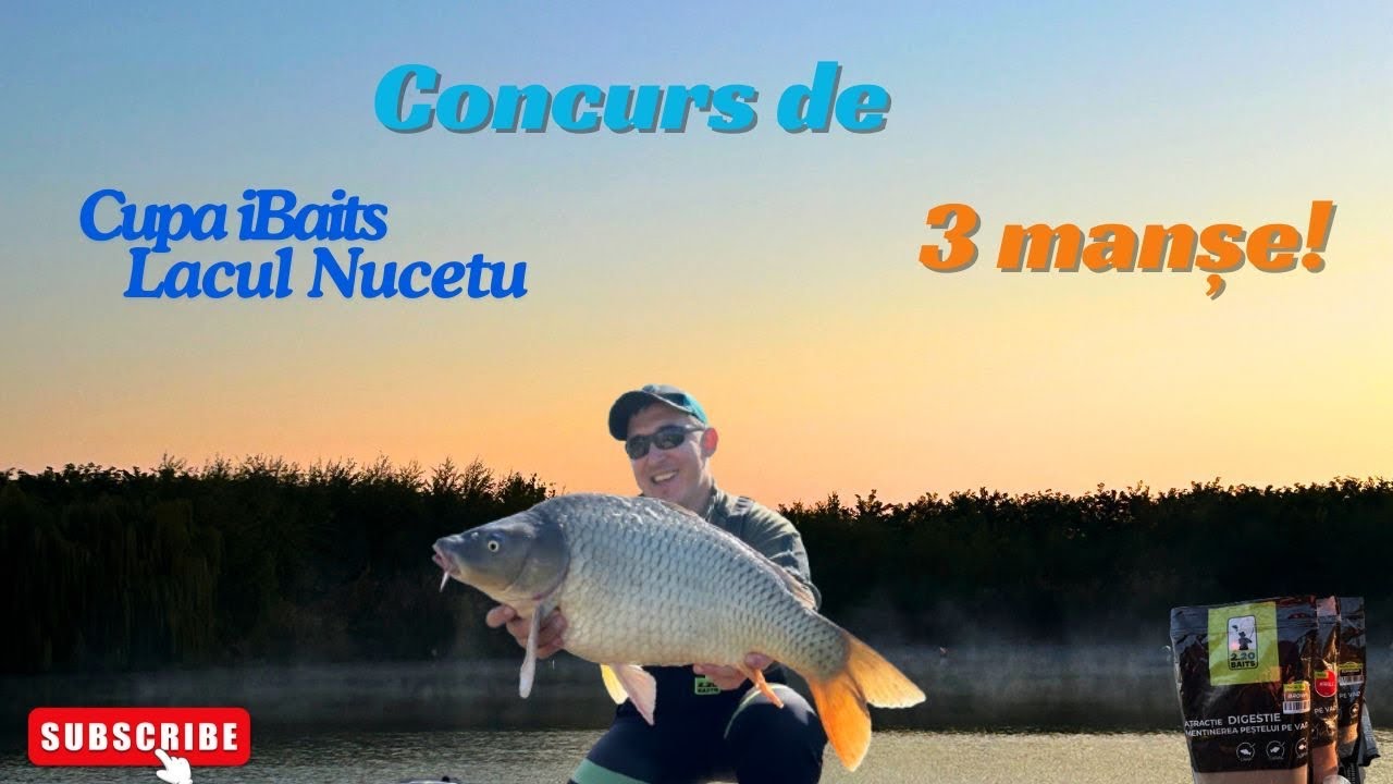 Cupa iBaits, un concurs pe Lacul Nucetu in 3 manse!