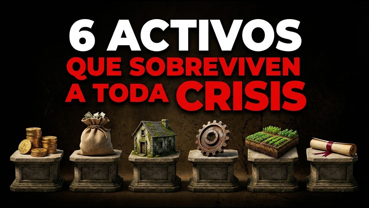 Los ÚNICOS 6 activos que REALMENTE sobreviven al COLAPSO ECONÓMICO