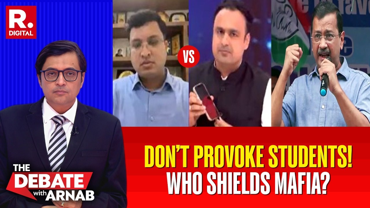 NEET Paper Leak Row: NV Sir vs AAP Spox | &ldquo;Don&rsquo;t Provoke Students&rdquo; vs &ldquo;Who Shields Mafia?&rdquo;