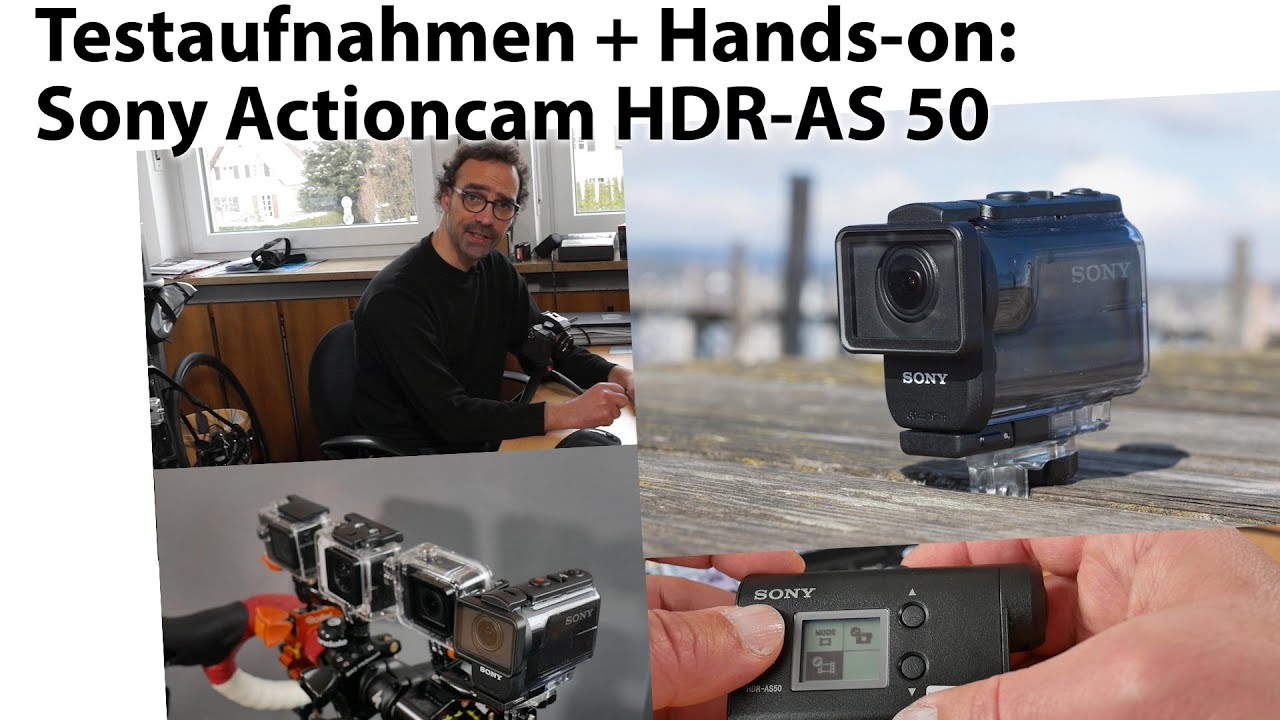 Actioncam-Test: Sony HDR-AS50 - Einsteiger-Modell 2016