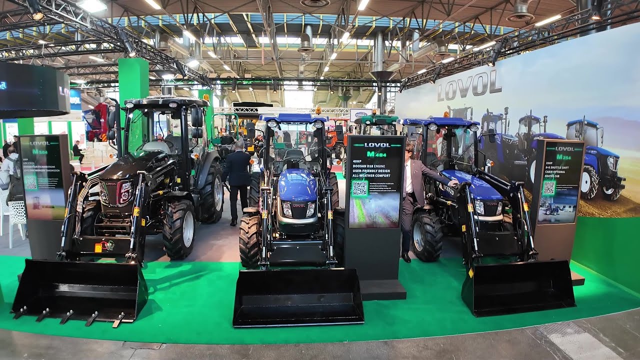 The new 2025 LOVOL tractors
