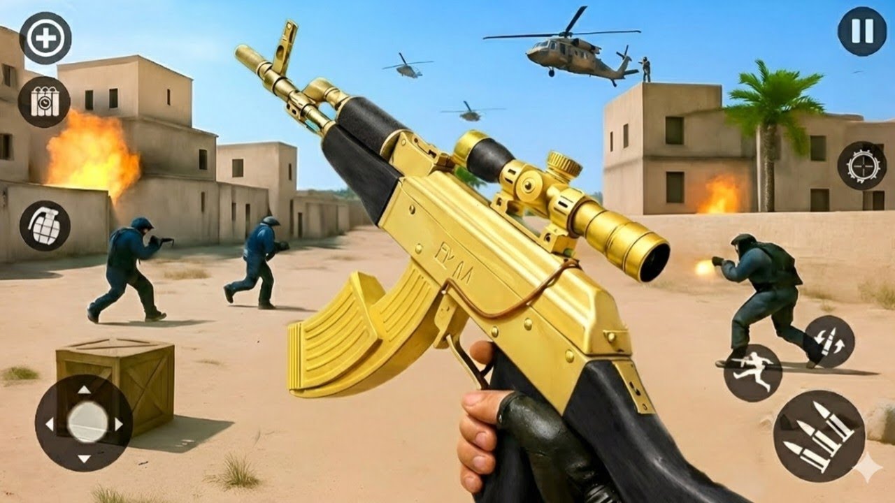 US Special OPS Survival Squad - FPS shooting Games - Android Gameplay