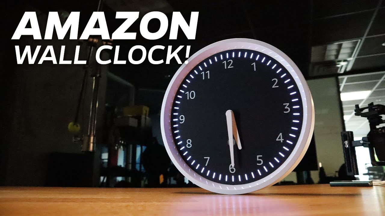 Add This Into Your SMART Home! - Amazon Echo Wall Clock Review (Amazon)