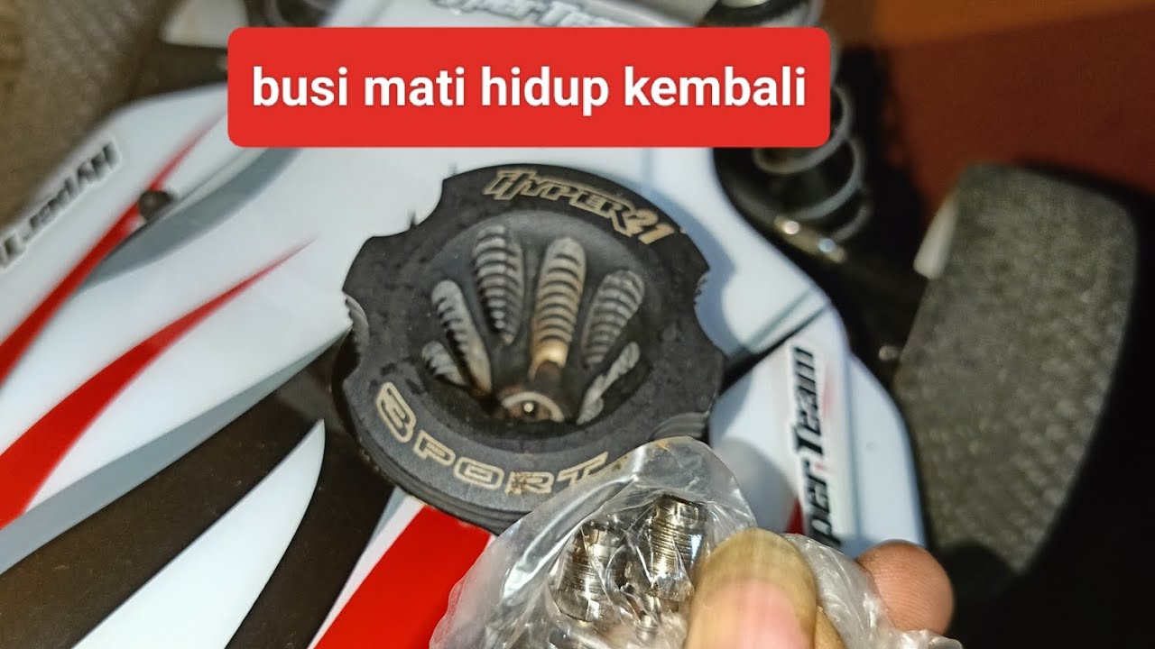 benerin busi mati rc nitro engine