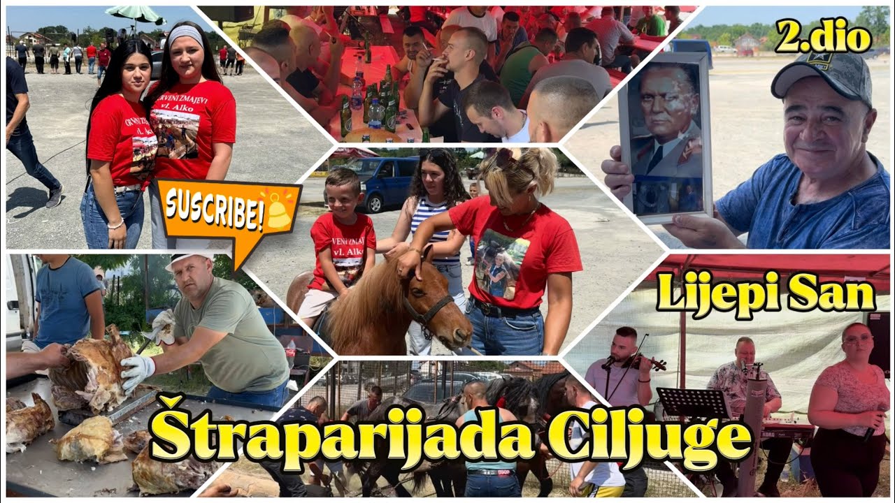 Gori pod šatorom Štraparijada Ciljuge uz Lijepi San i Admiru 2.dio /8.06.2025/