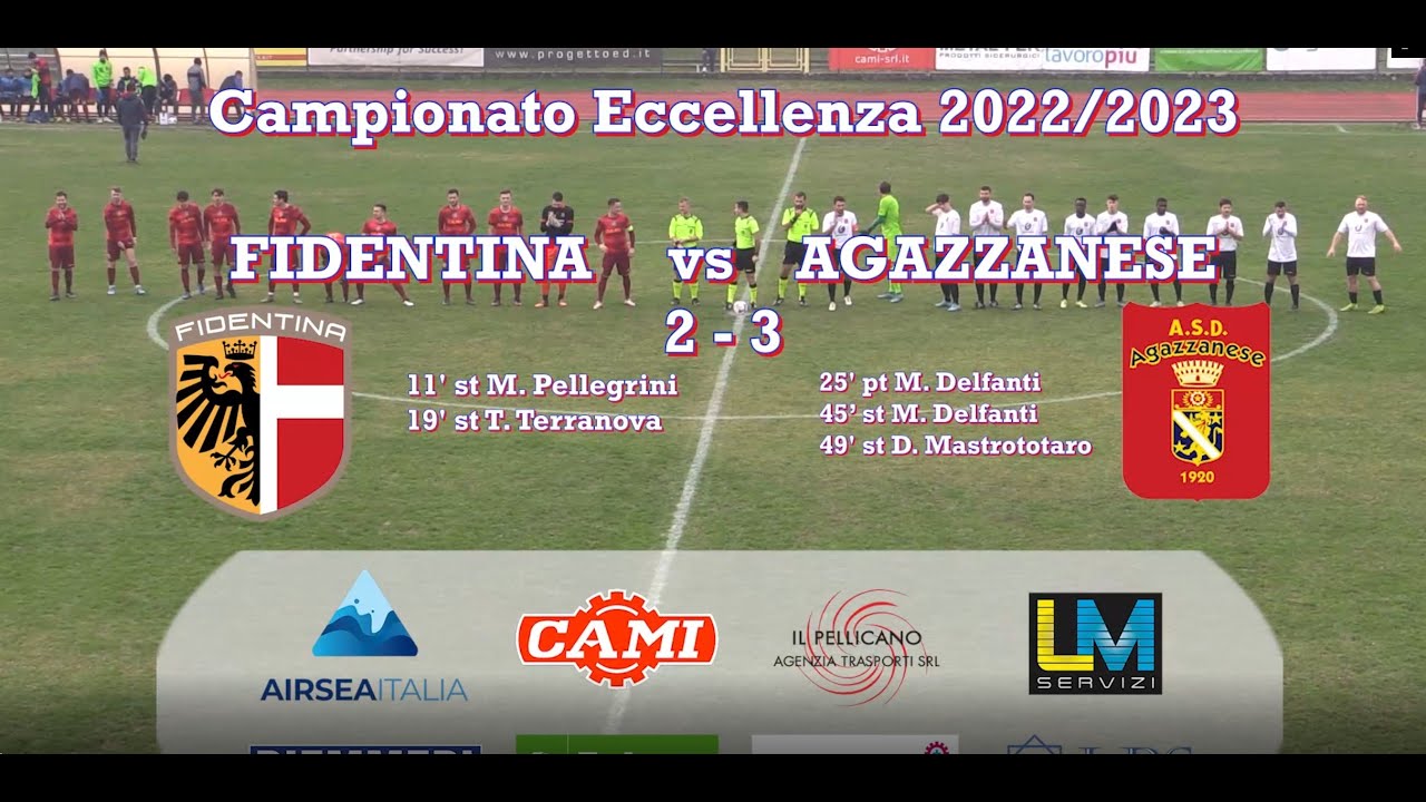 Fidentina vs Agazzanese 2-3 15gen23