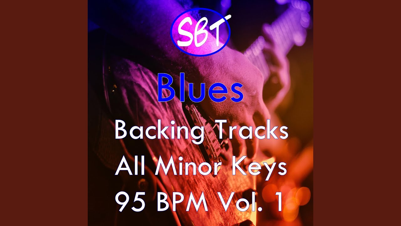 Blues Backing Track in C Minor 95 BPM, Vol. 1