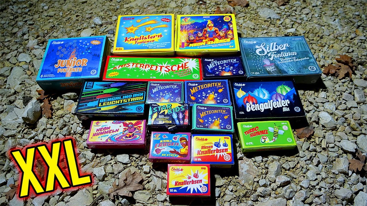 XXL FUNKE JUGENDFEUERWERK MISCHUNG | + GEWINNSPIEL