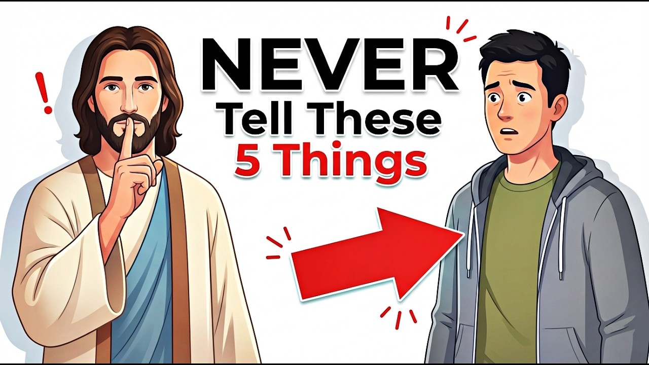 God Says 'Stop Telling People These 5 Things' | This Will Change Everything