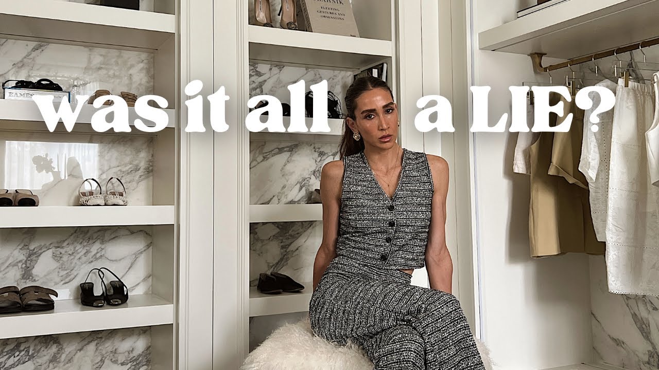 I got rid of my entire luxury designer closet (1 year update)
