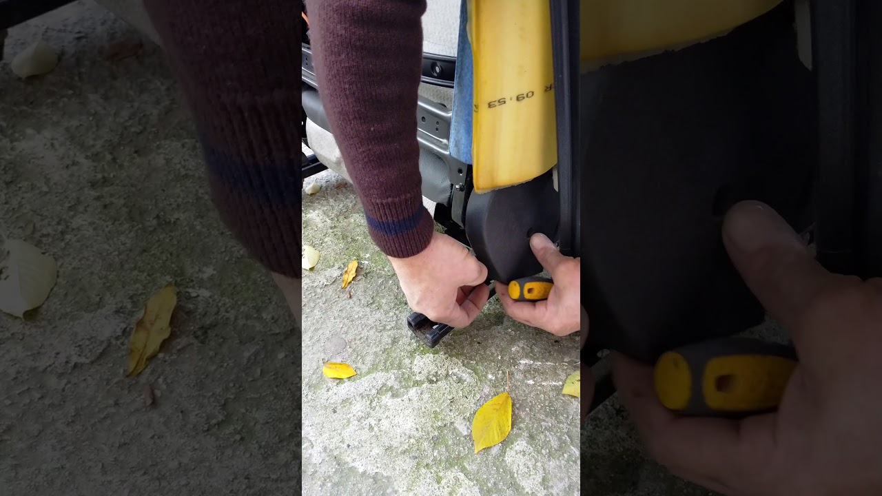 VECTRA C DERİ KOLTUK DÖŞEMESİ SÖKÜMÜ