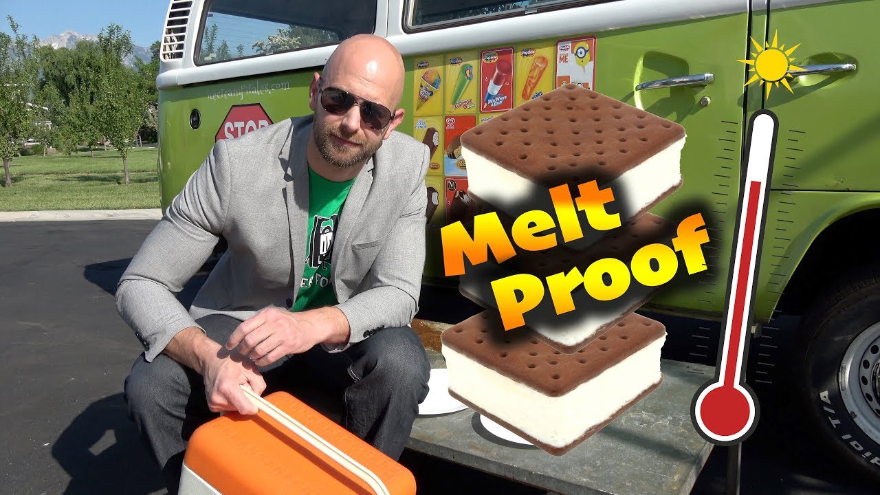 Why don't Ice Cream Sandwiches MELT?