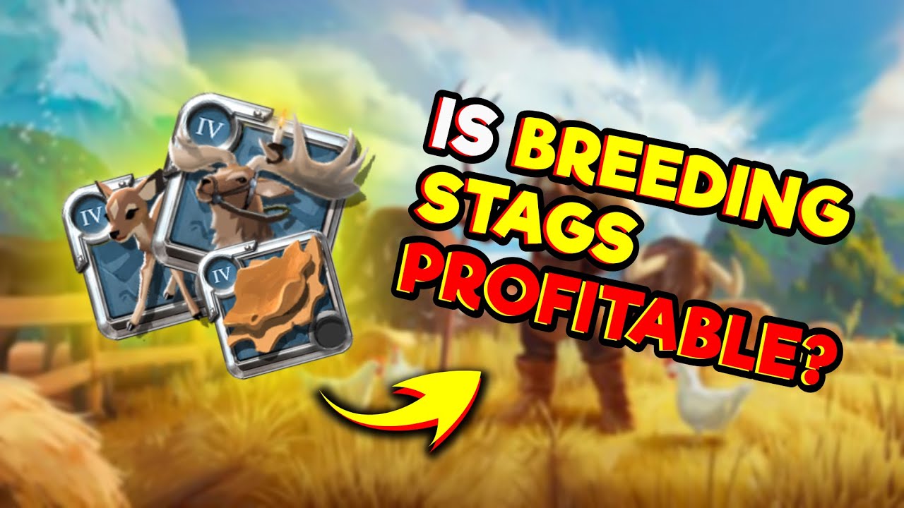 HOW MUCH PROFIT FROM BREEDING STAGS? | ISLAND GUIDE | ALBION ONLINE