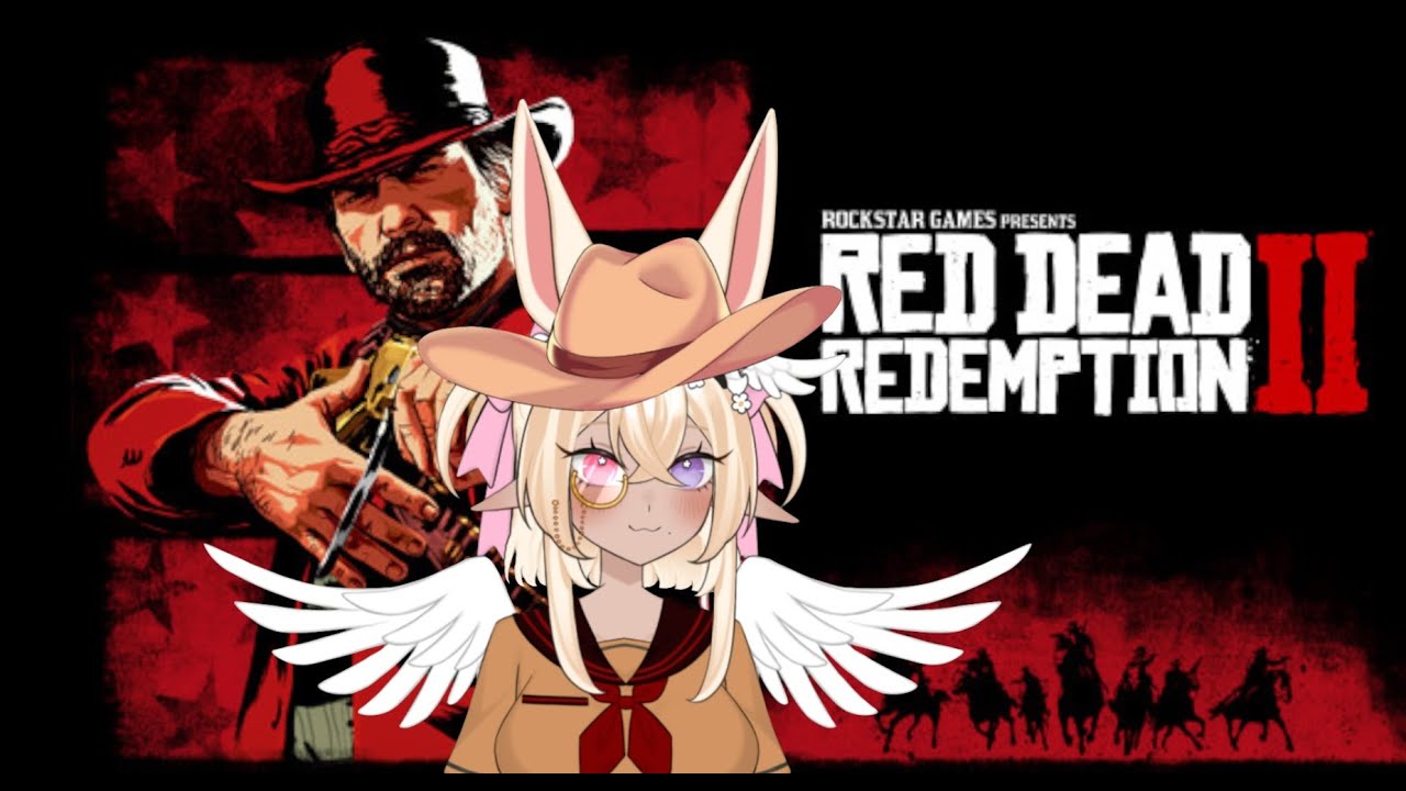 Bunnytuber plays RDR2 for the first time!