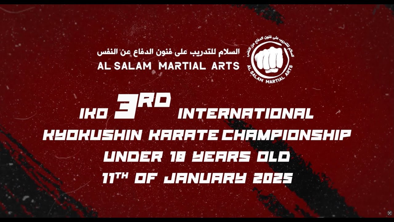 IKO 3rd International Kyokushin Karate Championship 11-01-2025 Full event