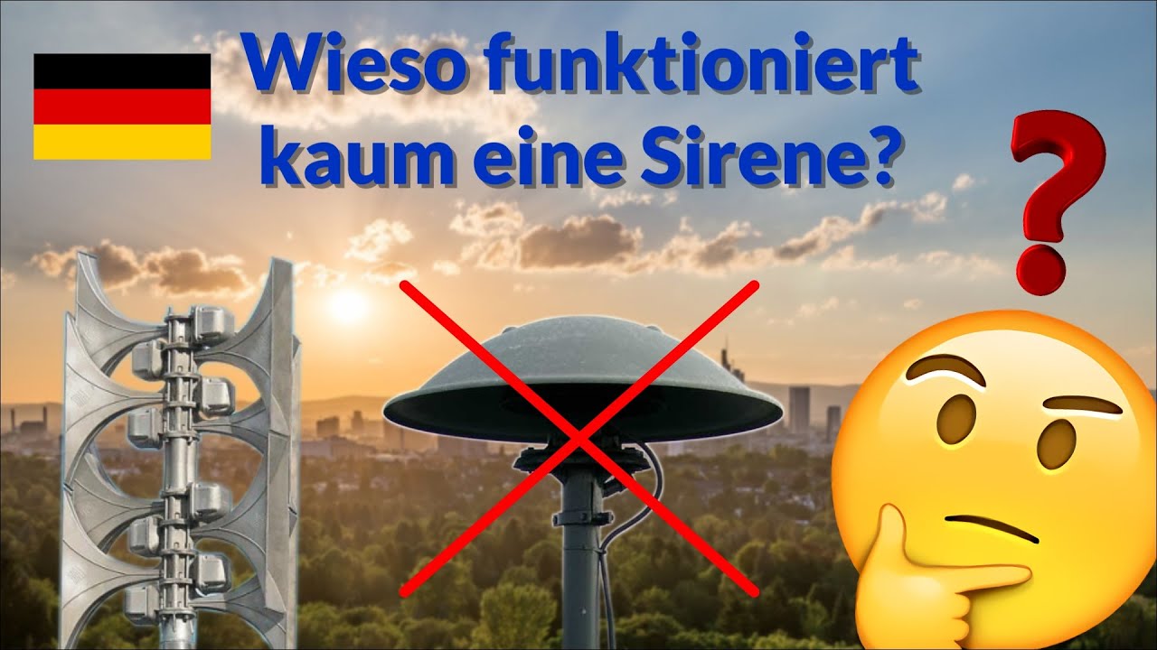 Warum in Deutschland nur wenige Sirenen funktionieren | 